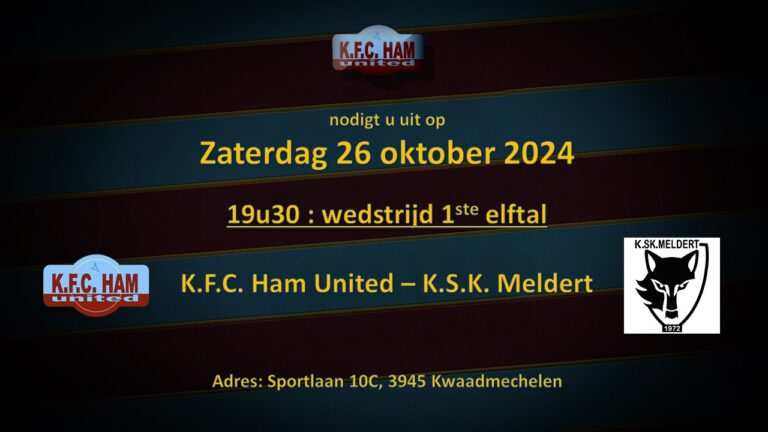 KFC Ham United – KSK Meldert